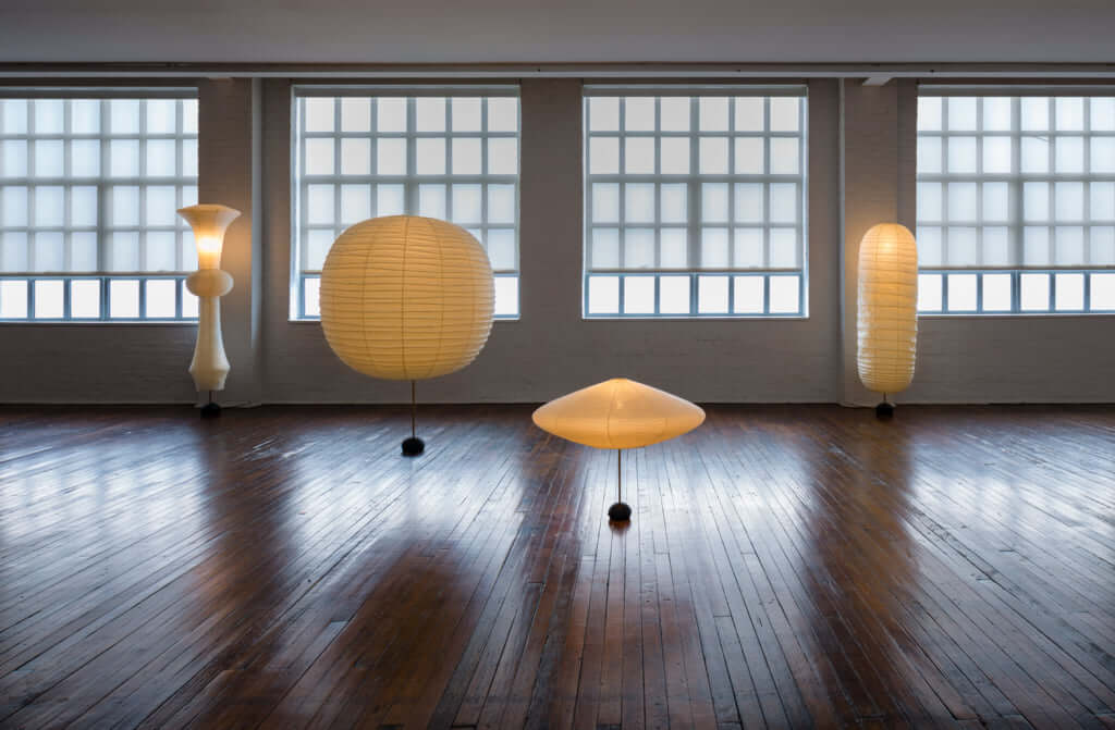 Akari Paper Lamps From Museums To, Noguchi Floor Lamp Knock Off