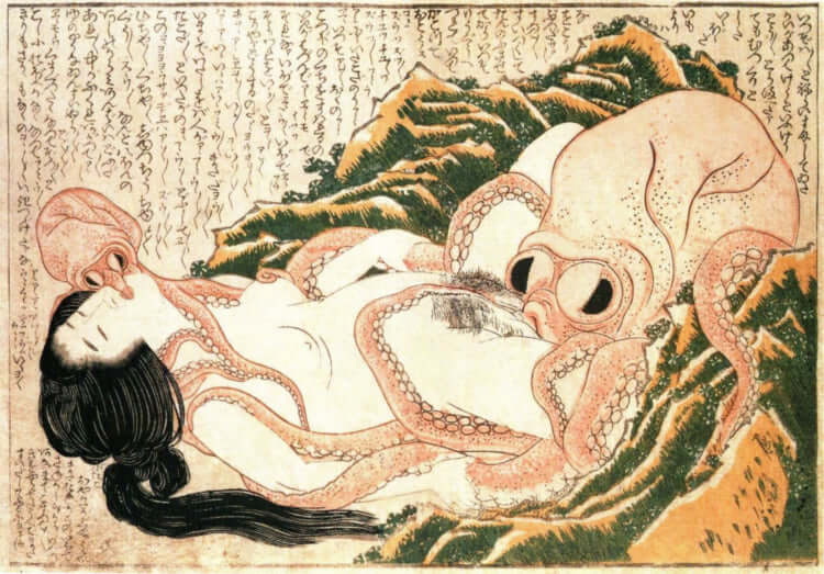Shunga erotic scenes