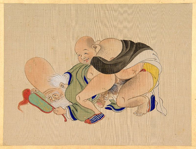 Antique Chinese Gay Porn - Rituals of Ancient Gay Shunga Erotica / Pen ãƒšãƒ³