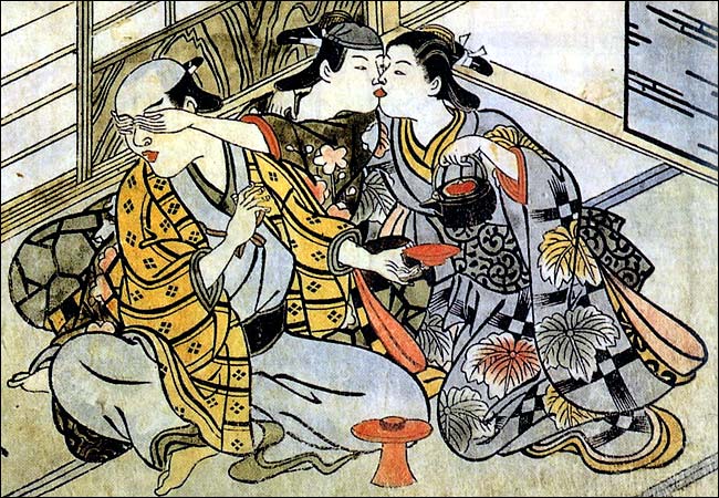 Scenes shunga erotic Amusing Meiji