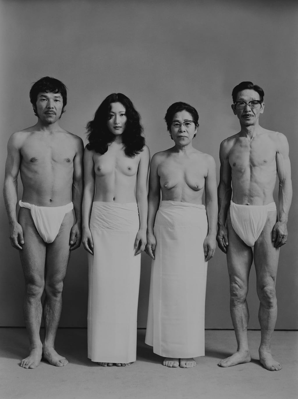 Nude family photo