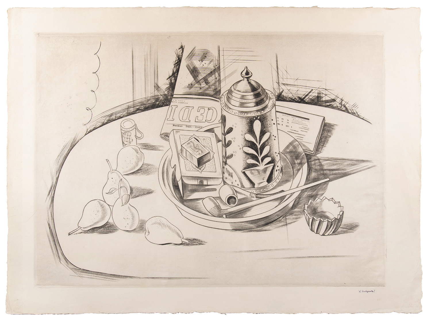 Nature-morte-pot-et-pipe-