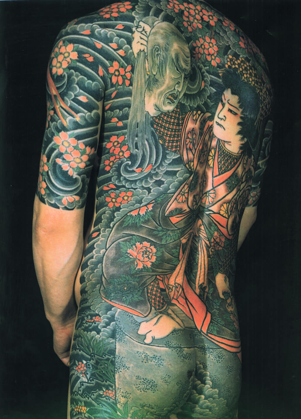 Yakuza Tattoo Full Body Graphic · Creative Fabrica